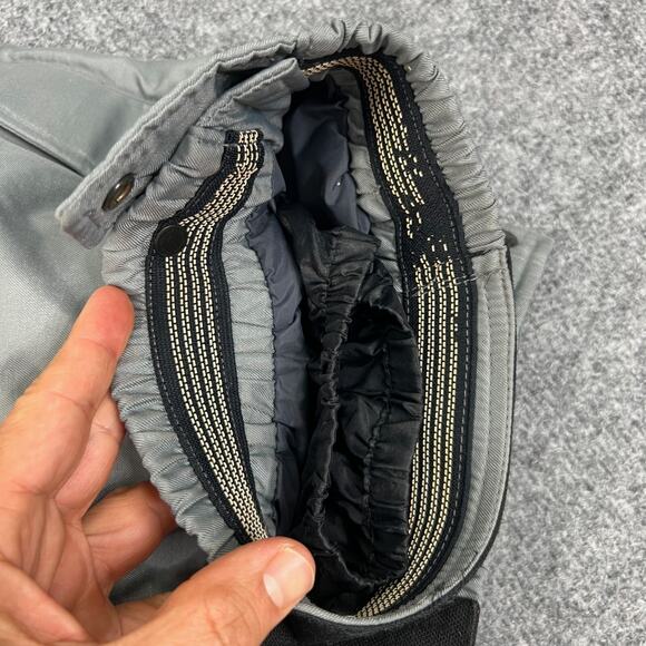 The North Face Rain Pants Mens M Medium Grey Nylon Waterproof Lined Snow *READ - Picture 13 of 15